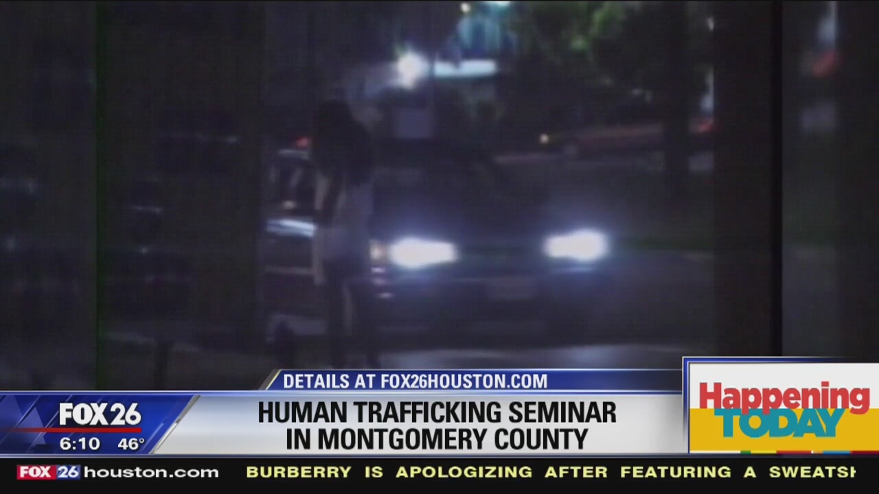 Human trafficking seminar in Montgomery County