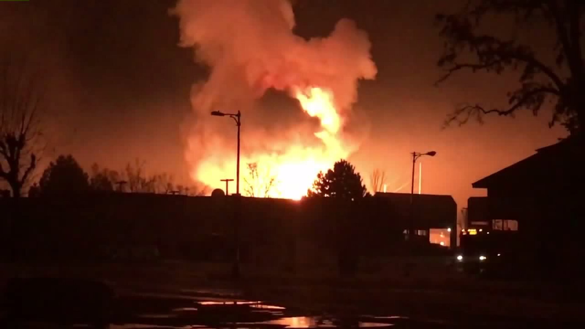 Electrical substation explodes in Ephrata