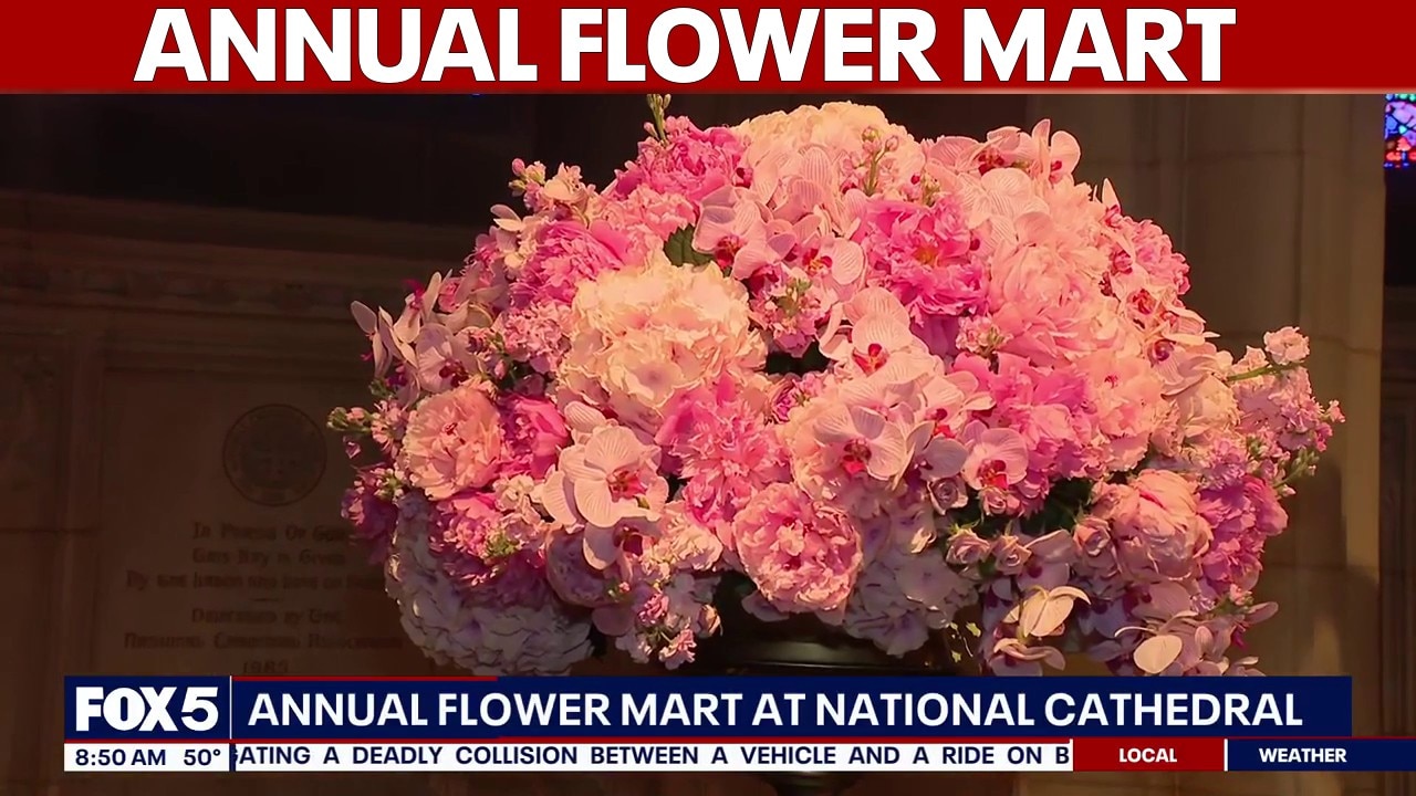 Annual Flower Mart set for National Cathedral