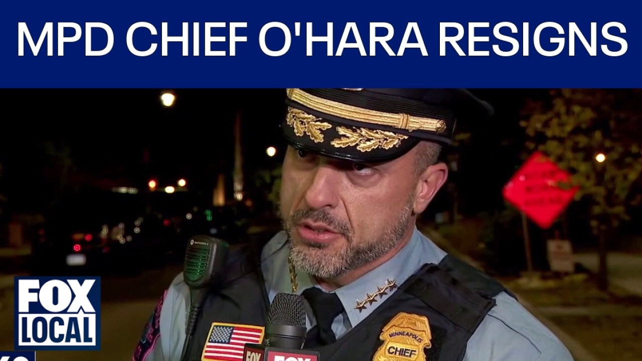 Brian O'Hara resigns as MPD Chief: Minneapolis leaders react