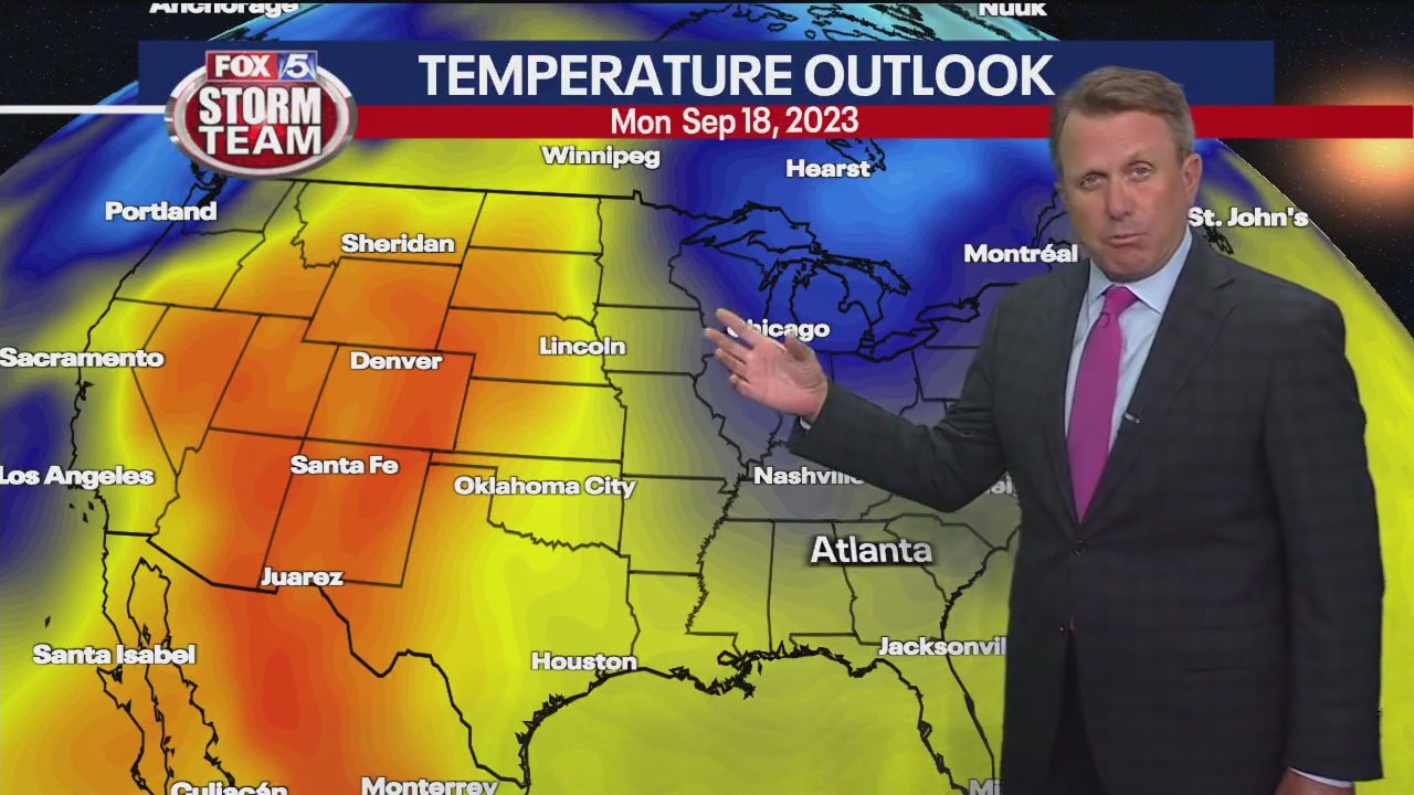 Monday afternoon forecast