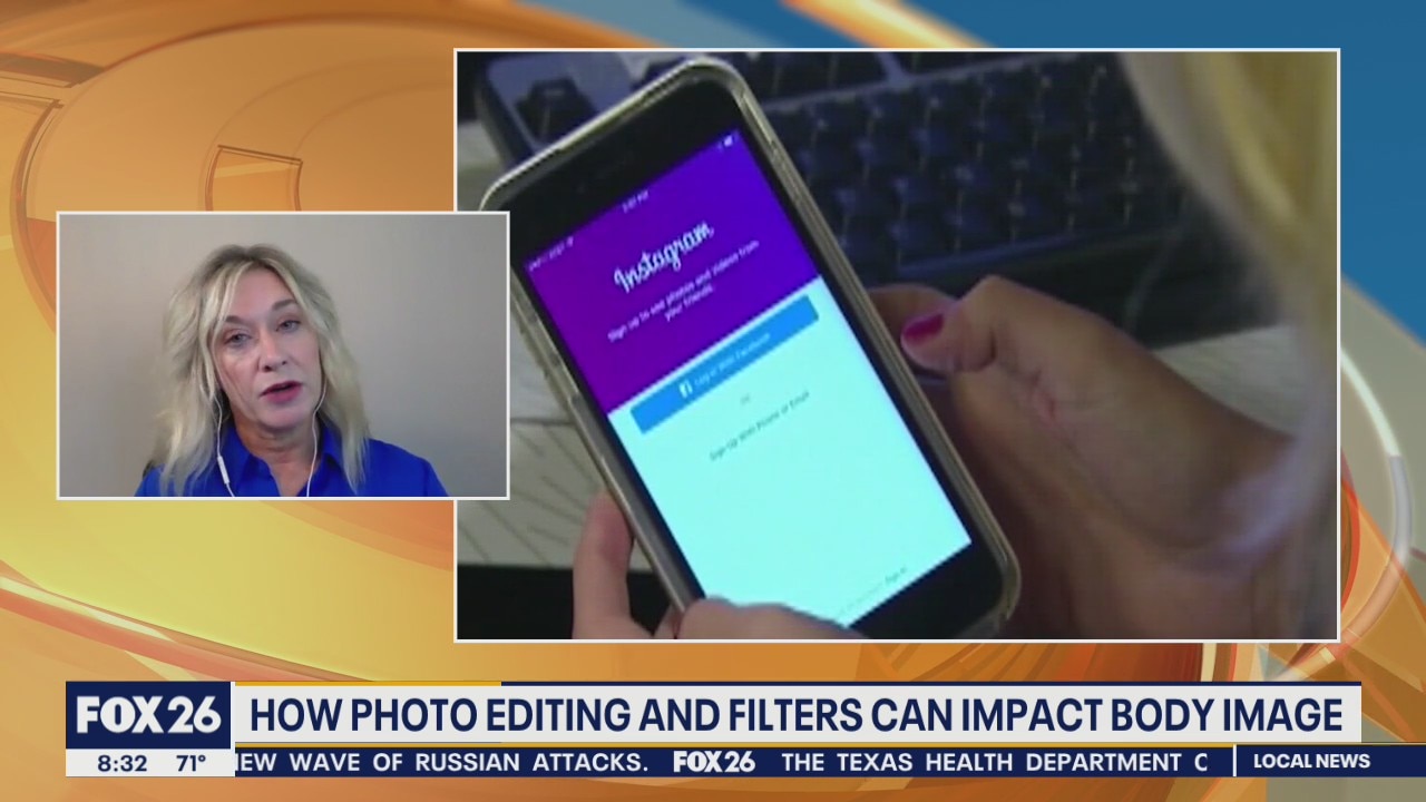 Filtered photos can impact kids