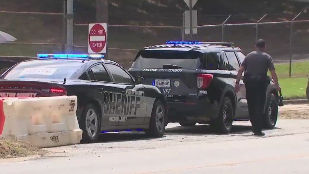 Security tight at Fulton County Jail waiting for Trump