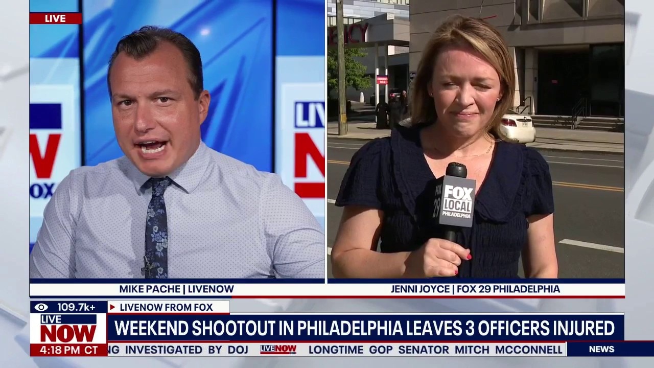 Former firefighter shoots 3 officers in Philadelphia