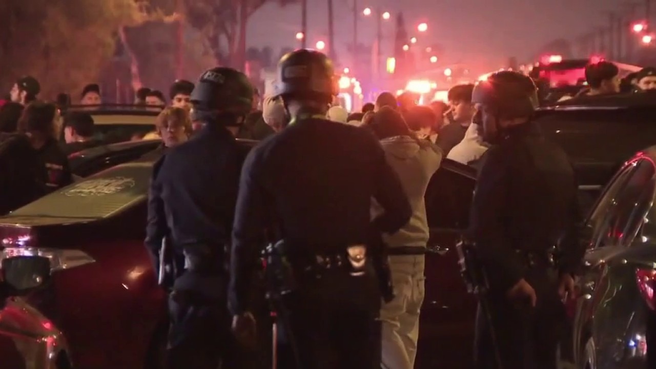 69 arrested in LA street takeover bust