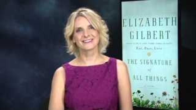 Author Elizabeth Gilbert talks about her latest work