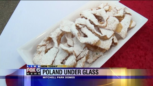 Laura checks out delicious dishes as she previews Poland Under Glass