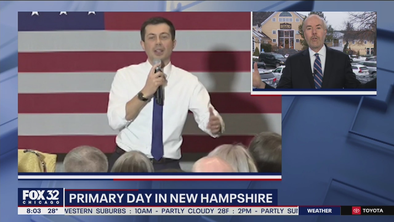 Intrigue abounds on New Hampshire primary day
