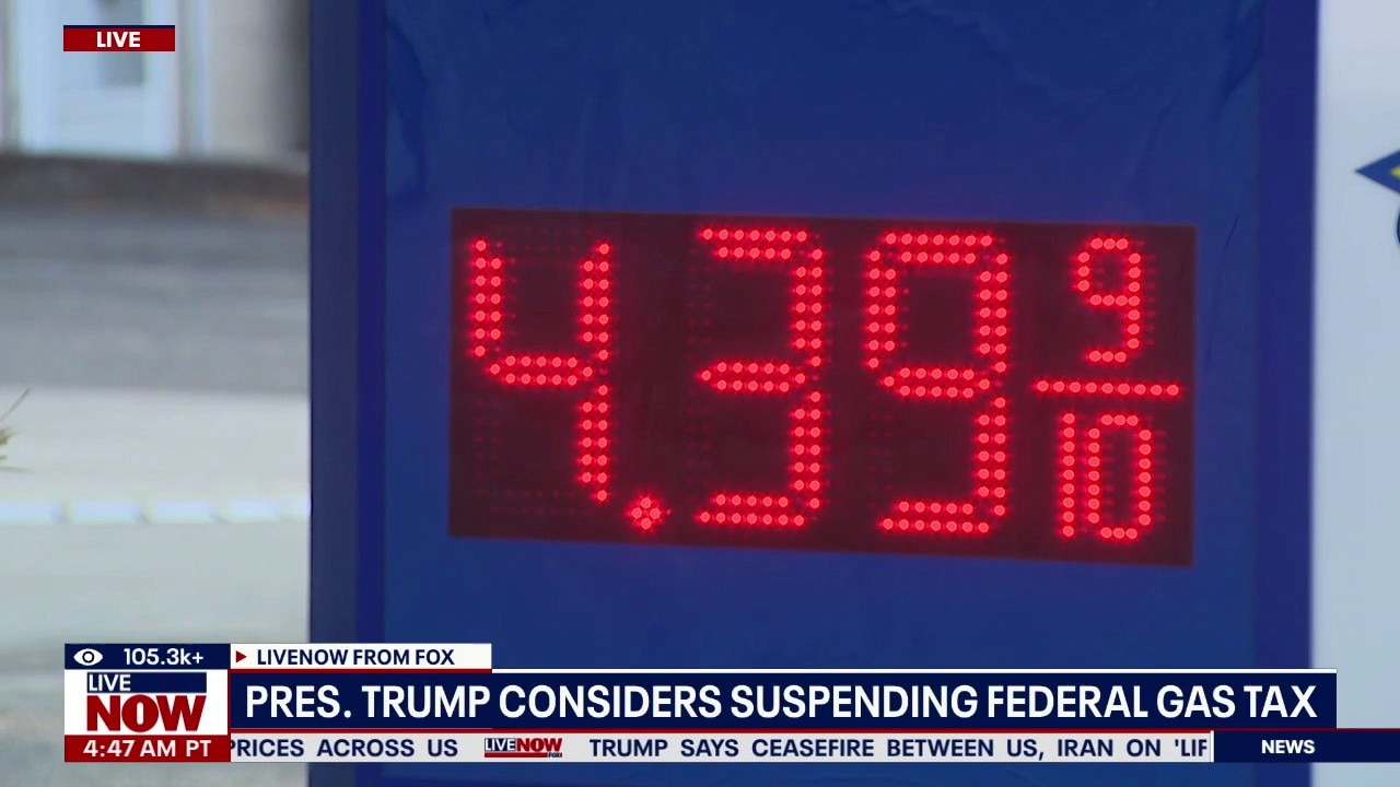 President Trump considers suspending federal gas tax