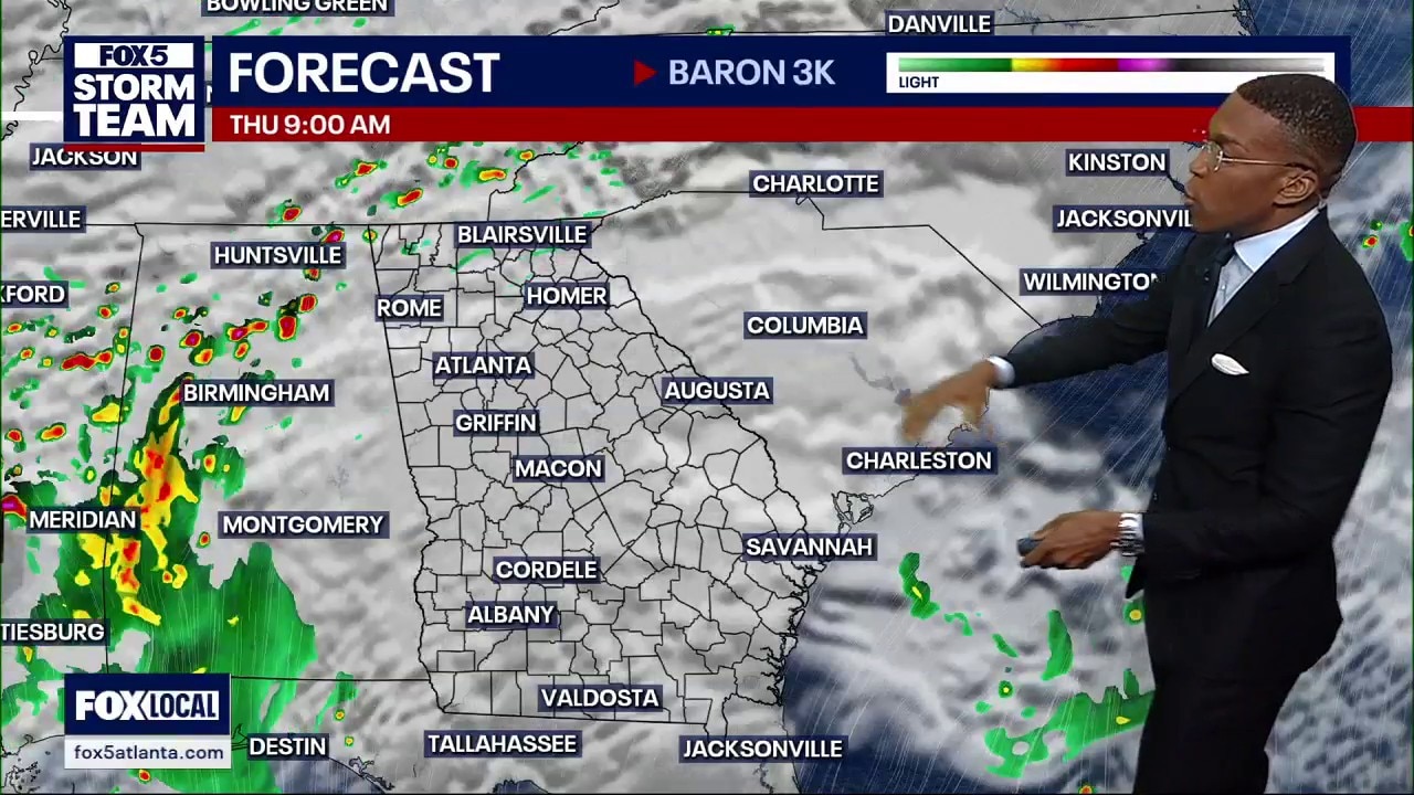 Tuesday afternoon forecast