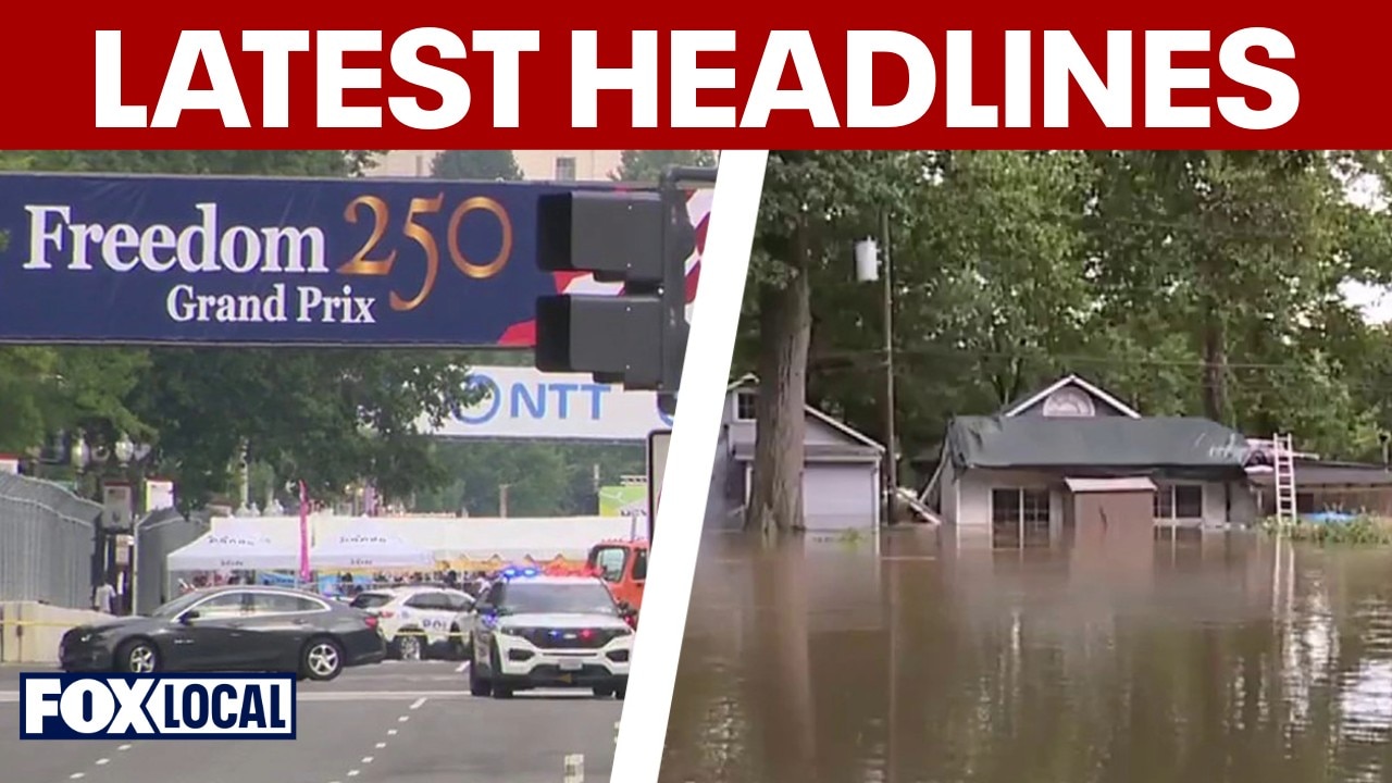 DC prepares for Freedom 250 Grand Prix; 5 killed in Indiana flooding | TOP STORIES