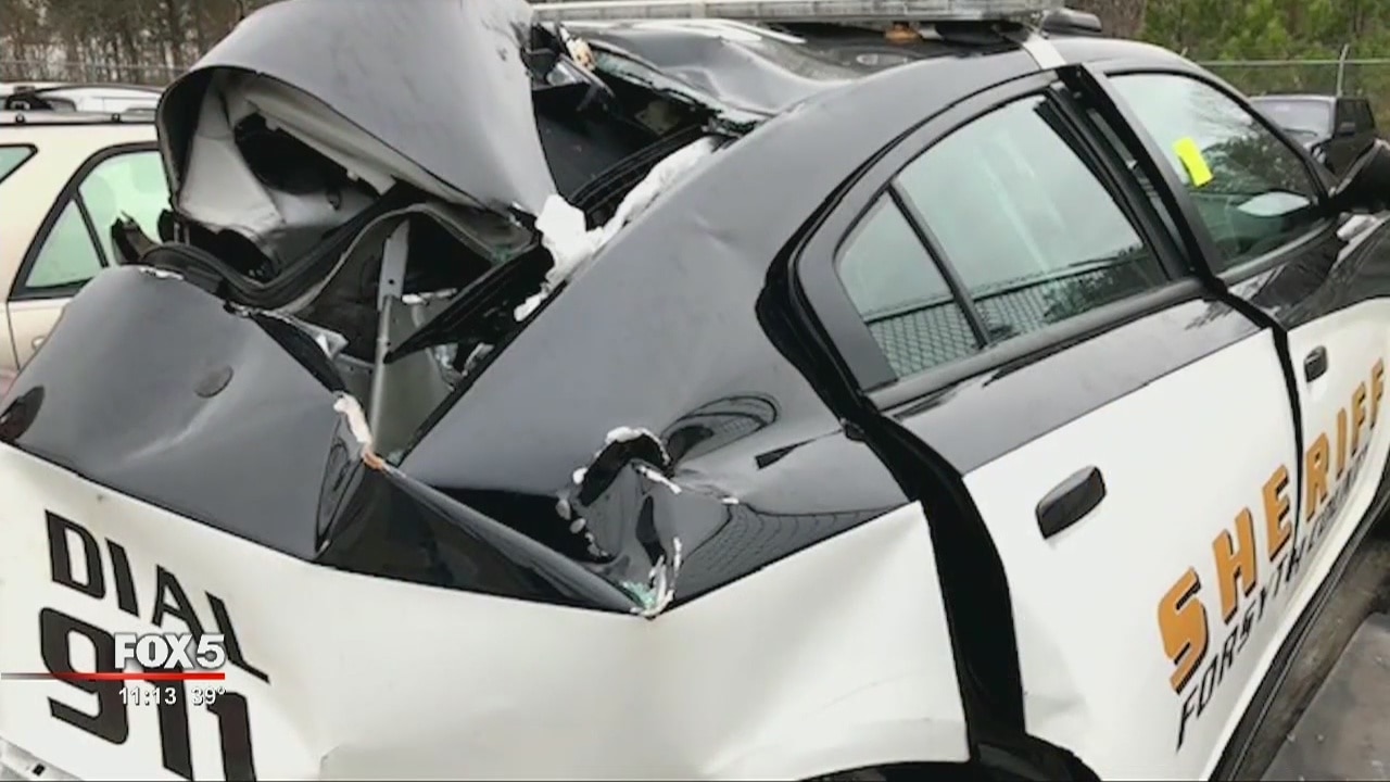 Deputy returns to work after 5 surgeries following DUI crash