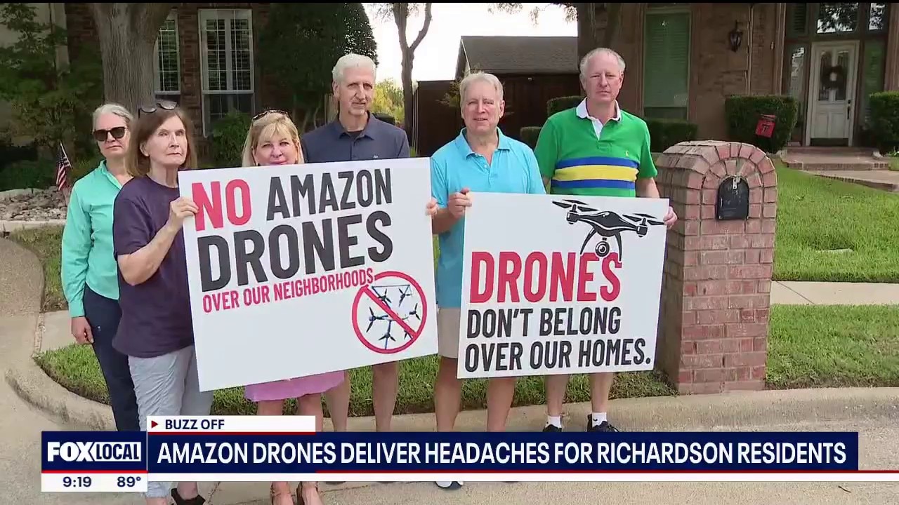 Richardson residents frustrated by drone noise