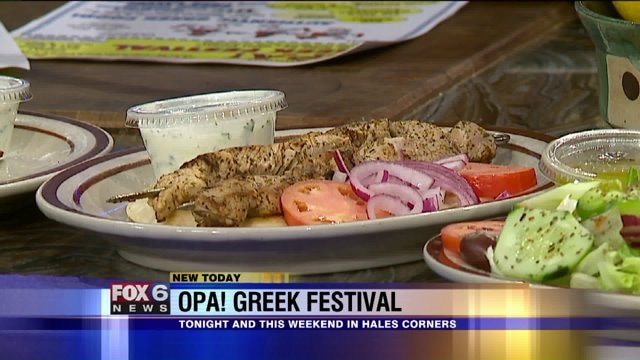 A big Greek festival is going on this weekend in Hales Corners...and admission is FREE