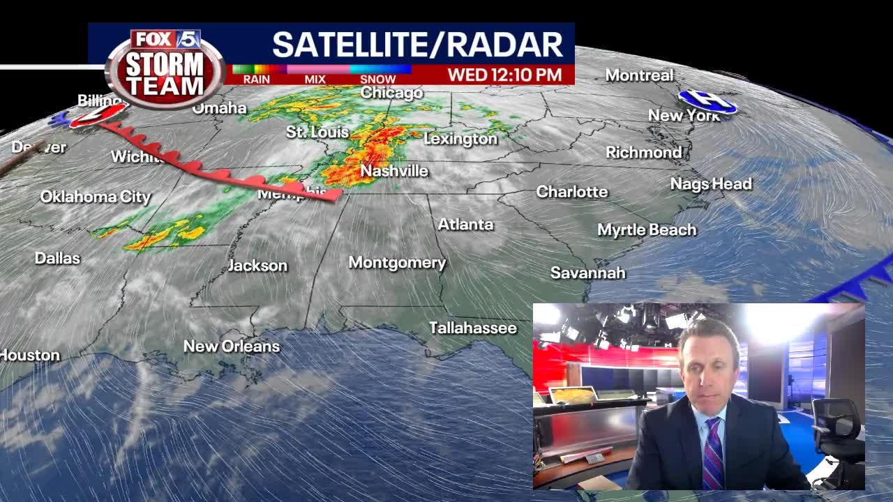 Wednesday Afternoon Forecast