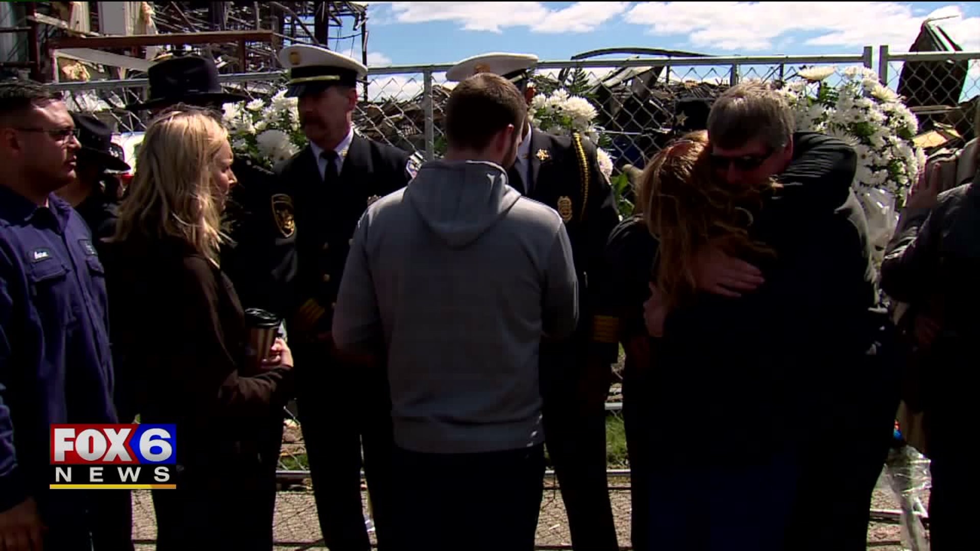 Memorial for plant explosion victims