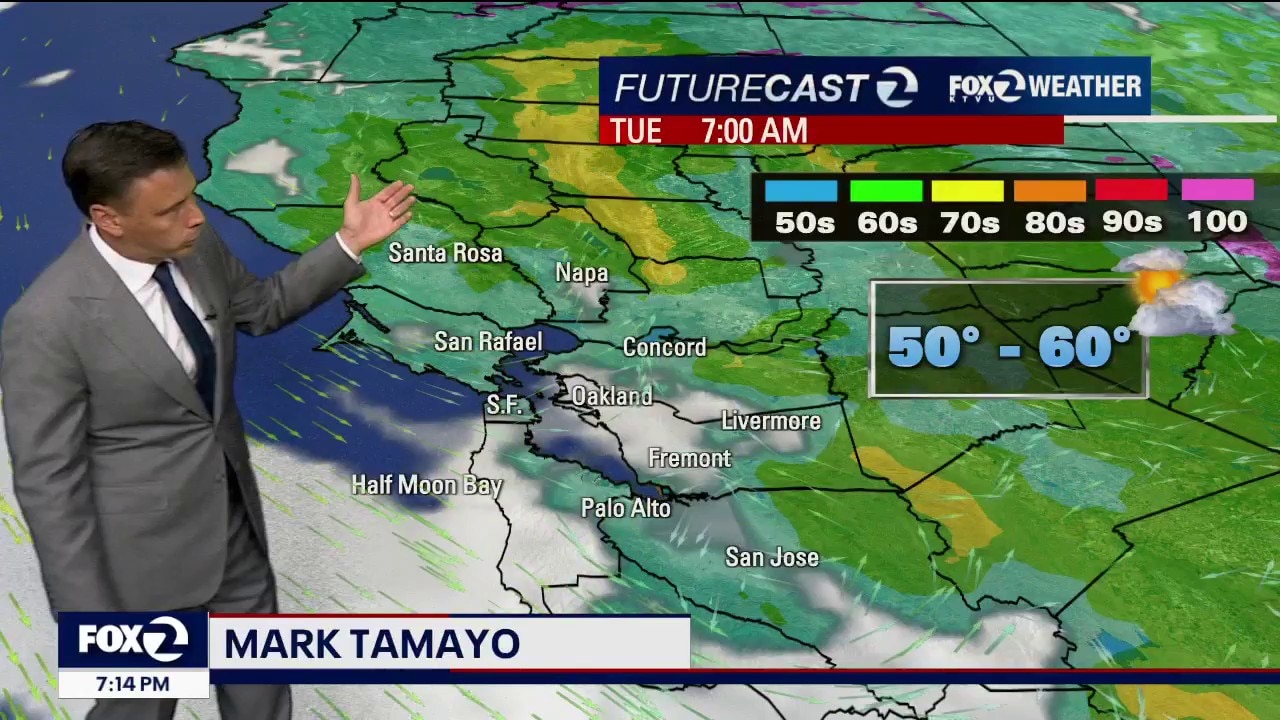 Slightly cooler forecast