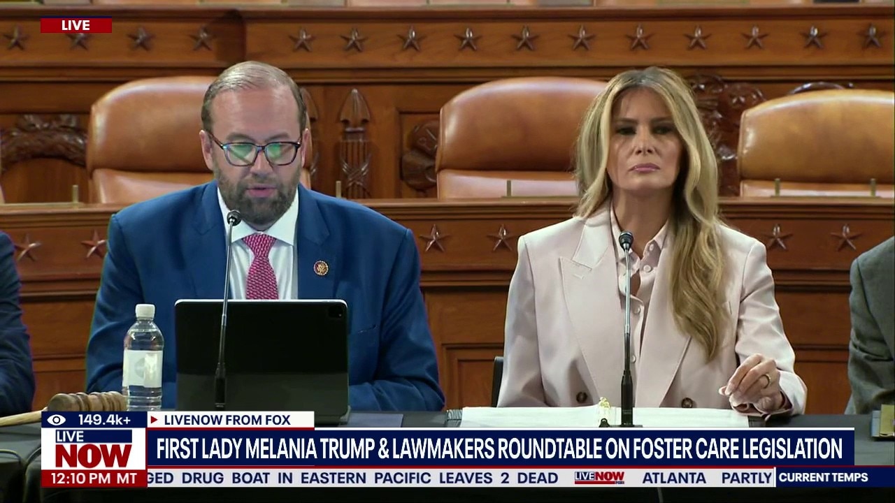 Melania Trump hosts roundtable on foster care reform