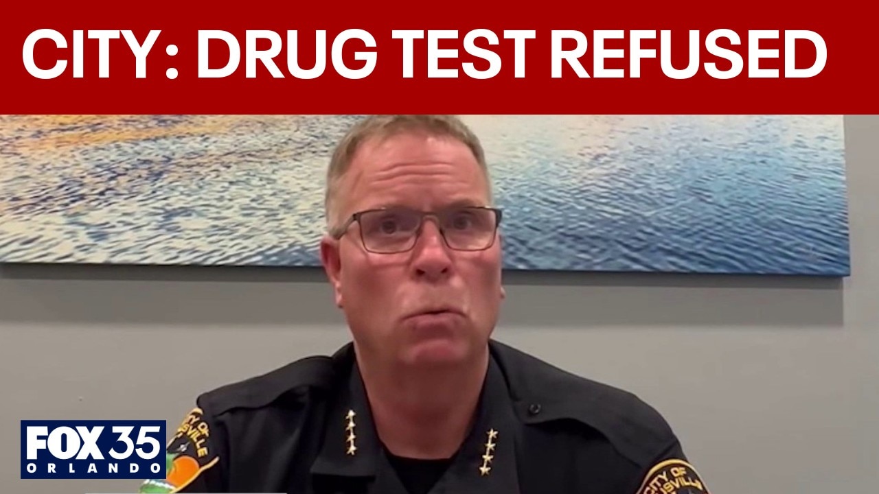 Titusville police chief refused drug test after crash: City