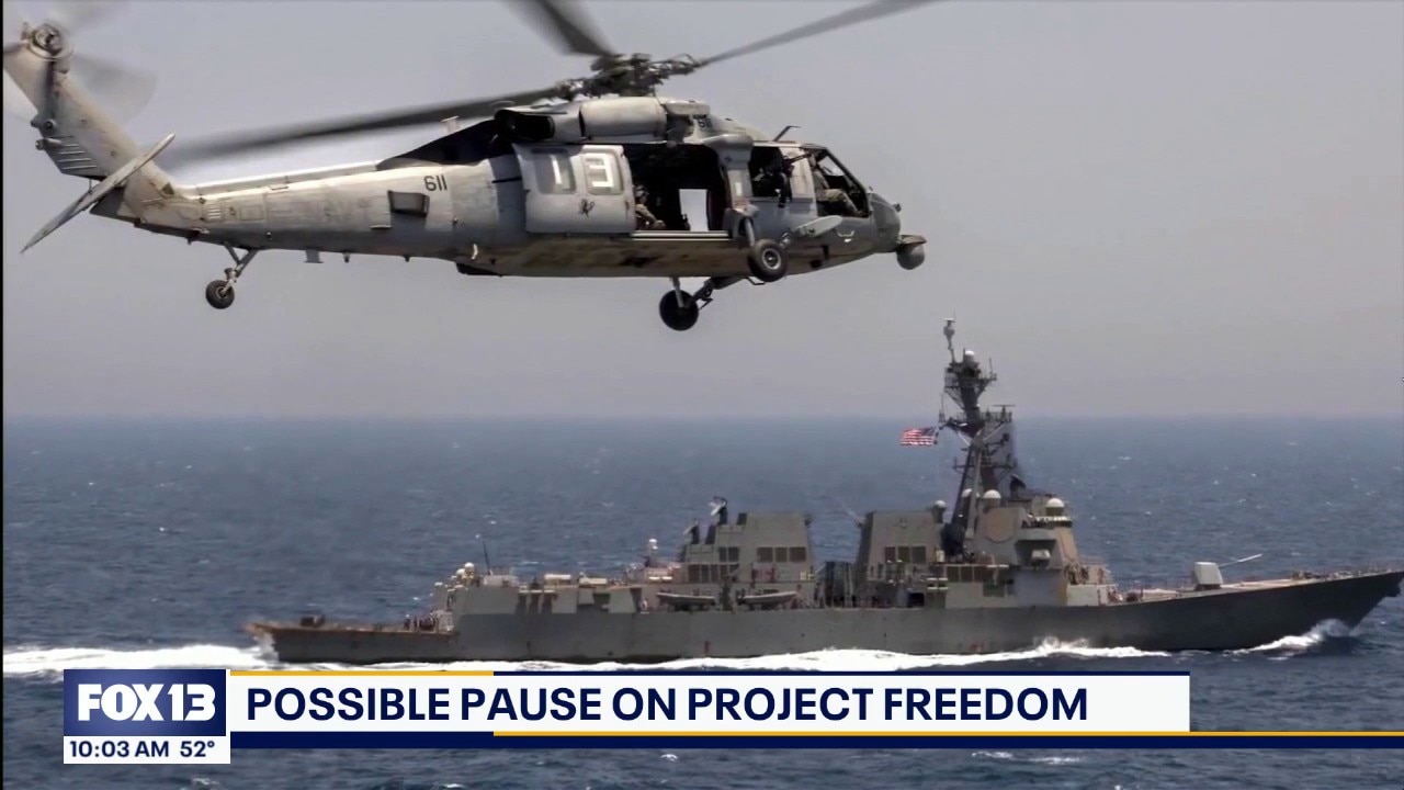 Iran war update: Possible pause on Project Freedom