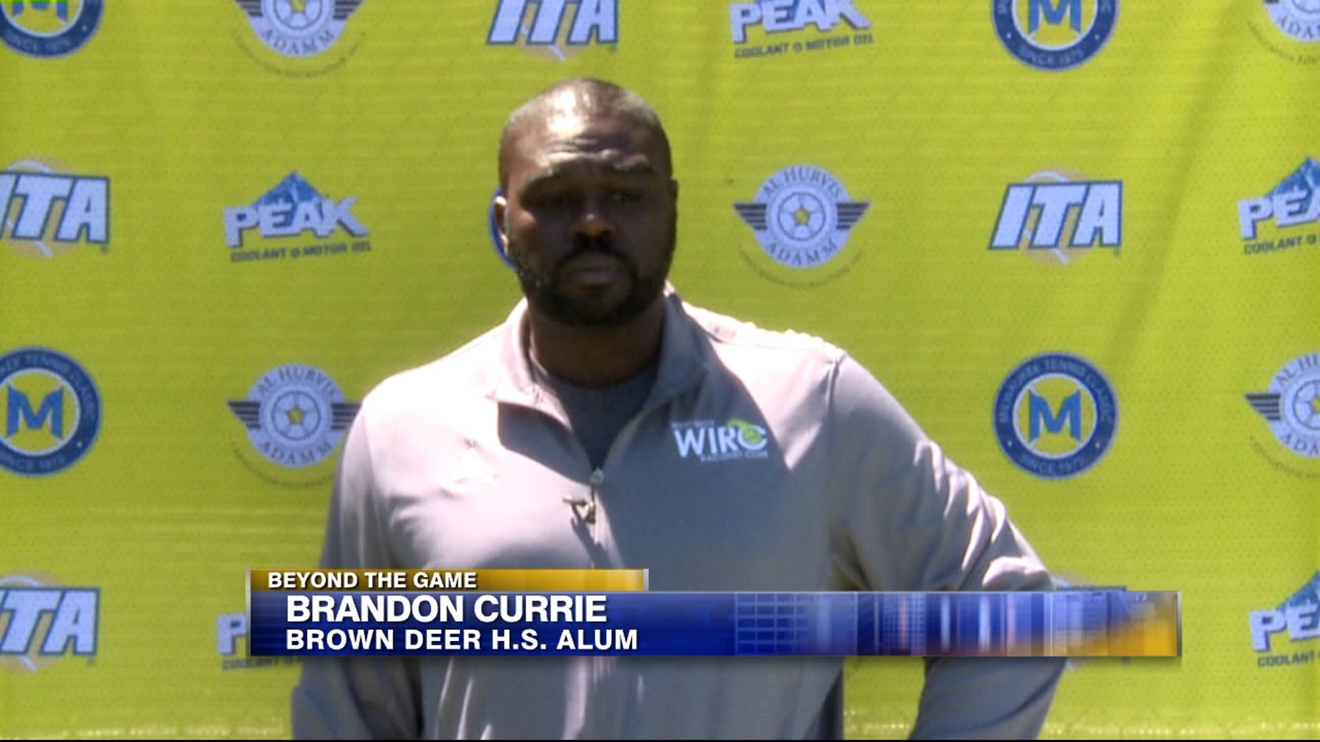 Brandon Currie vs. James Blake at Brown Deer HS
