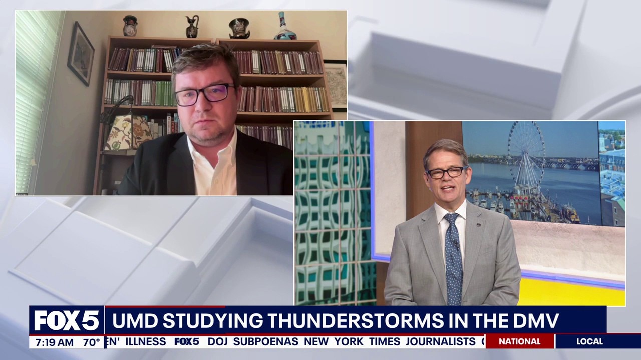 UMD Studying Thunderstorms in the DMV