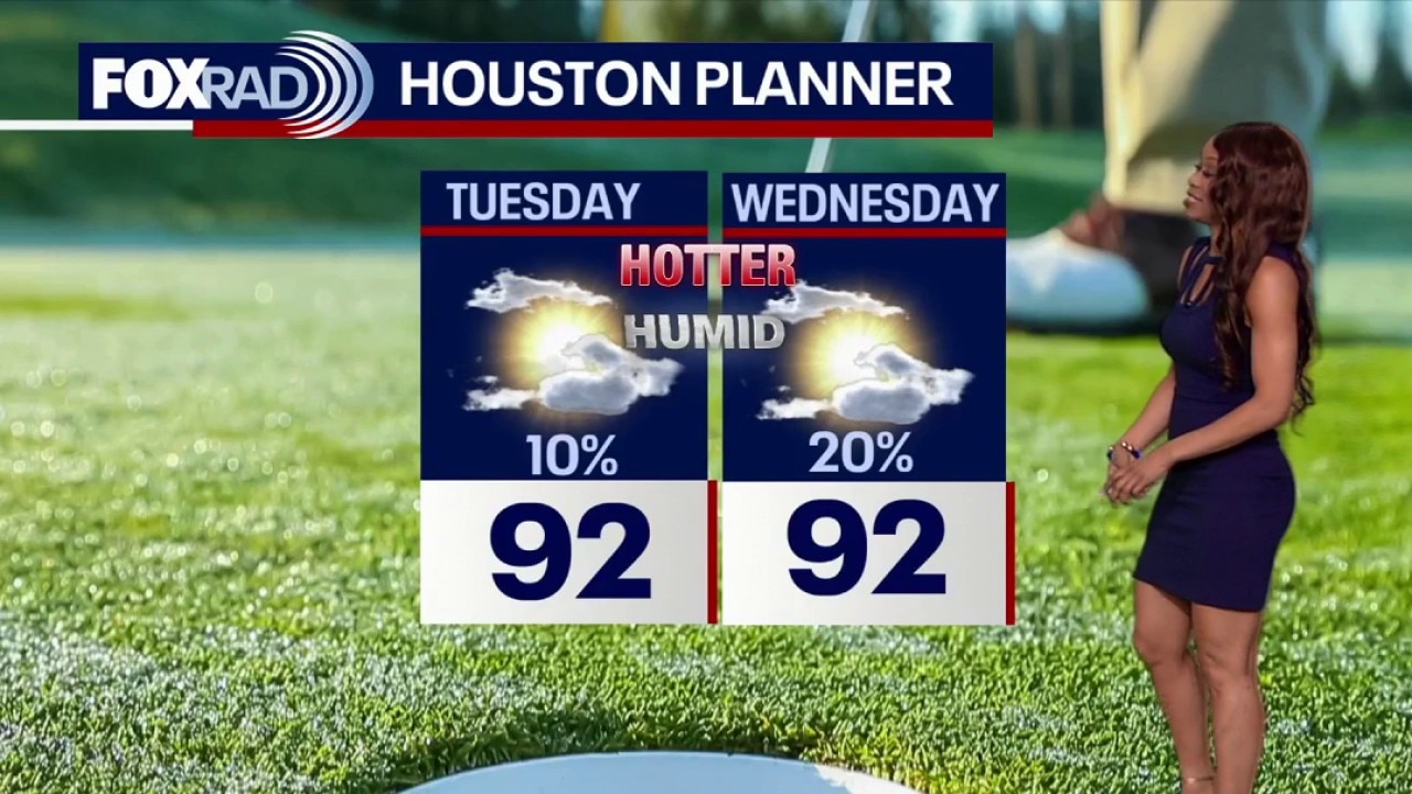 Houston weather: More heat expected for Tuesday