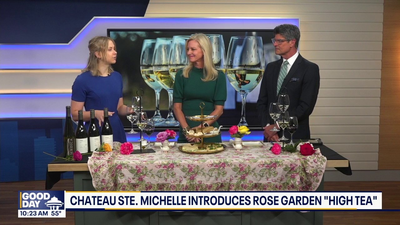 WA's Chateau Ste. Michelle introduces Rose Garden 'High Tea'