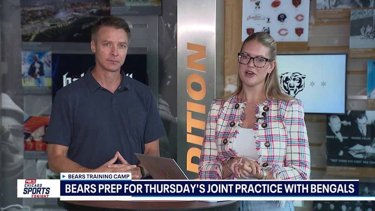 Bears-Bengals Joint Practice Preview | Chicago Sports Tonight