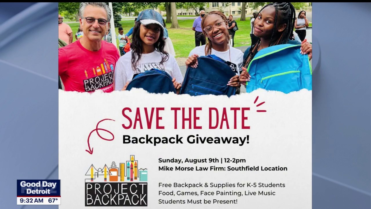 Mike Morse hosting annual Project Backpack giveaway