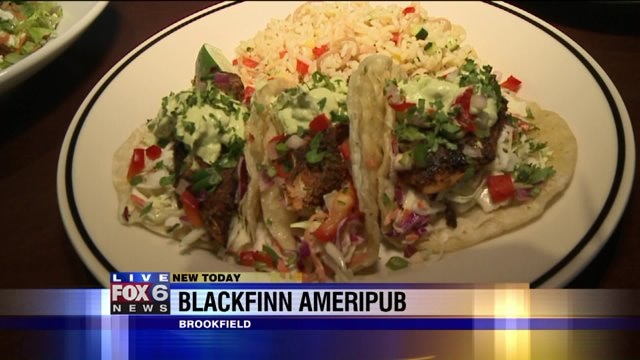 Laura checks out delicious dishes at Blackfinn Ameripub