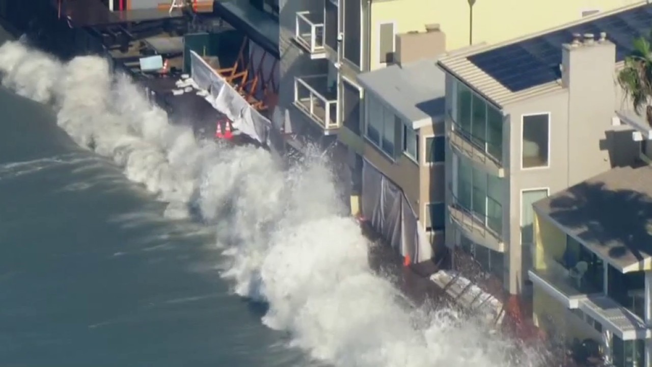 Long Beach braces for big waves