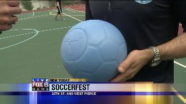 Checking out Soccerfest in Milwaukee