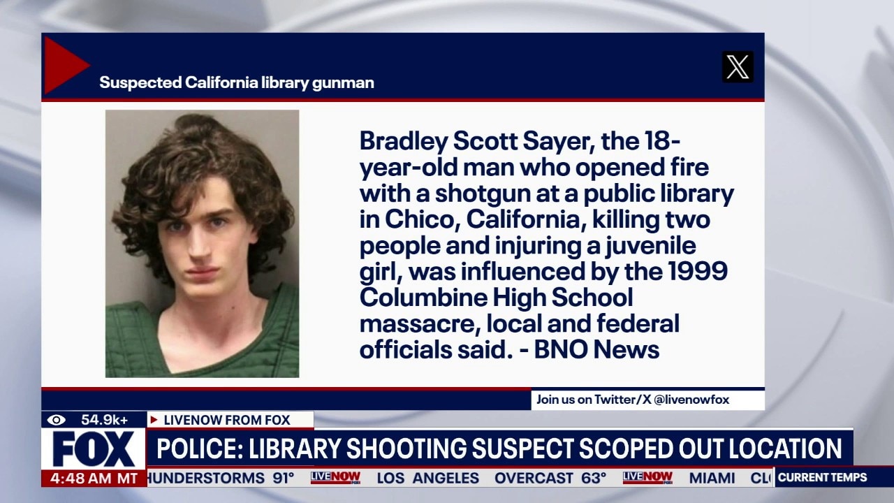 Deadly chico library shooter was inspired by Columbine