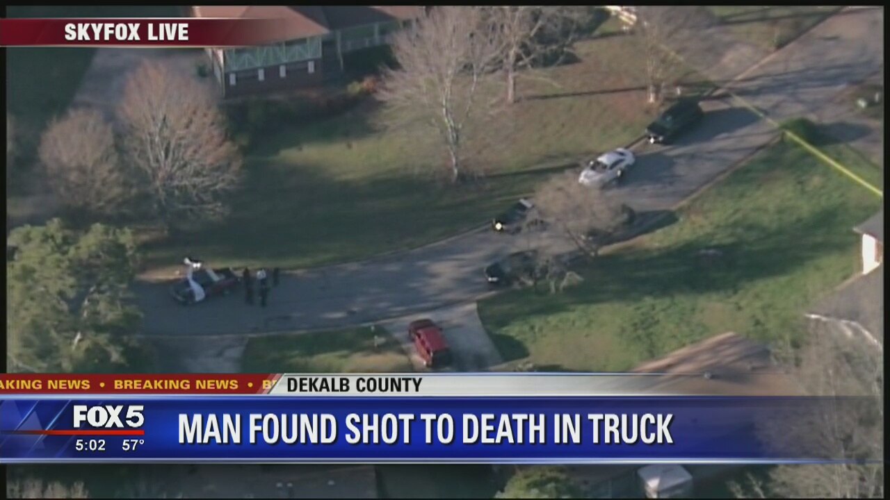 Man found shot to death in truck
