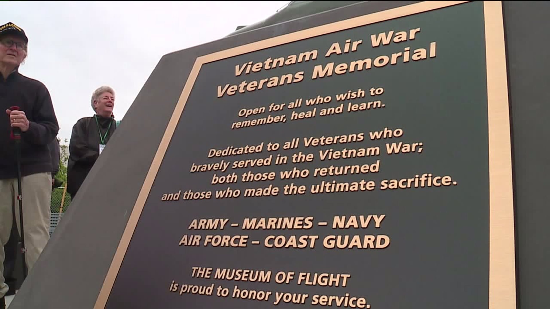 Vietnam Vets given tribute as new memorial opens at The Museum of Flight