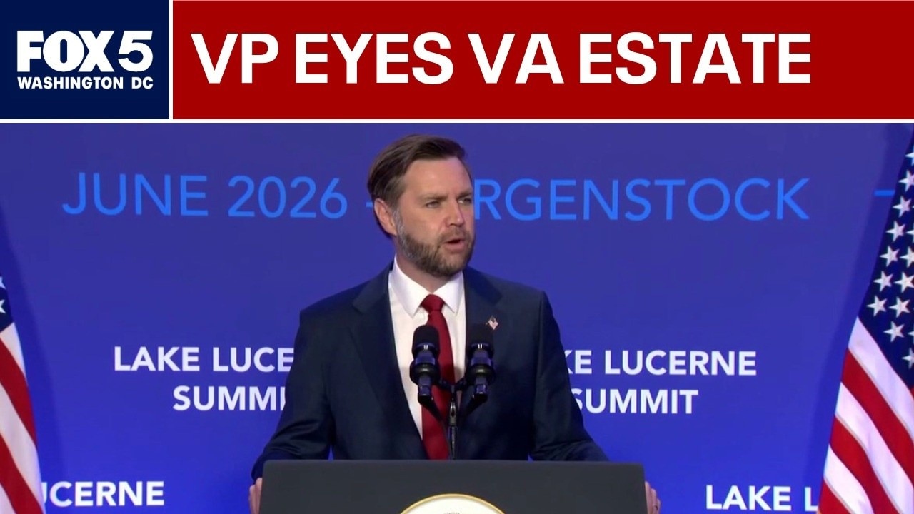 Vice President JD Vance to lease estate in Middleburg