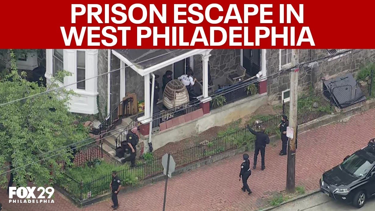 Police searching for escaped prisoner in West Philadelphia