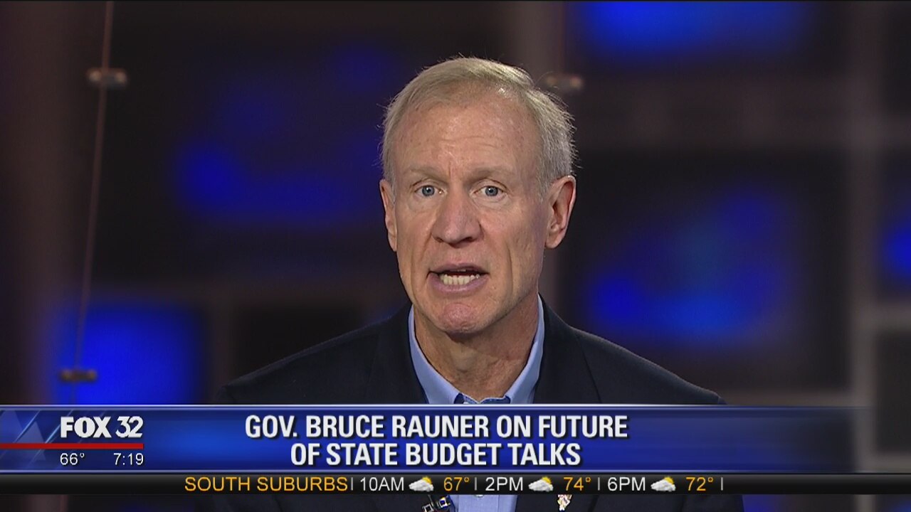 Gov. Rauner talks state budget impasse, independent map amendment