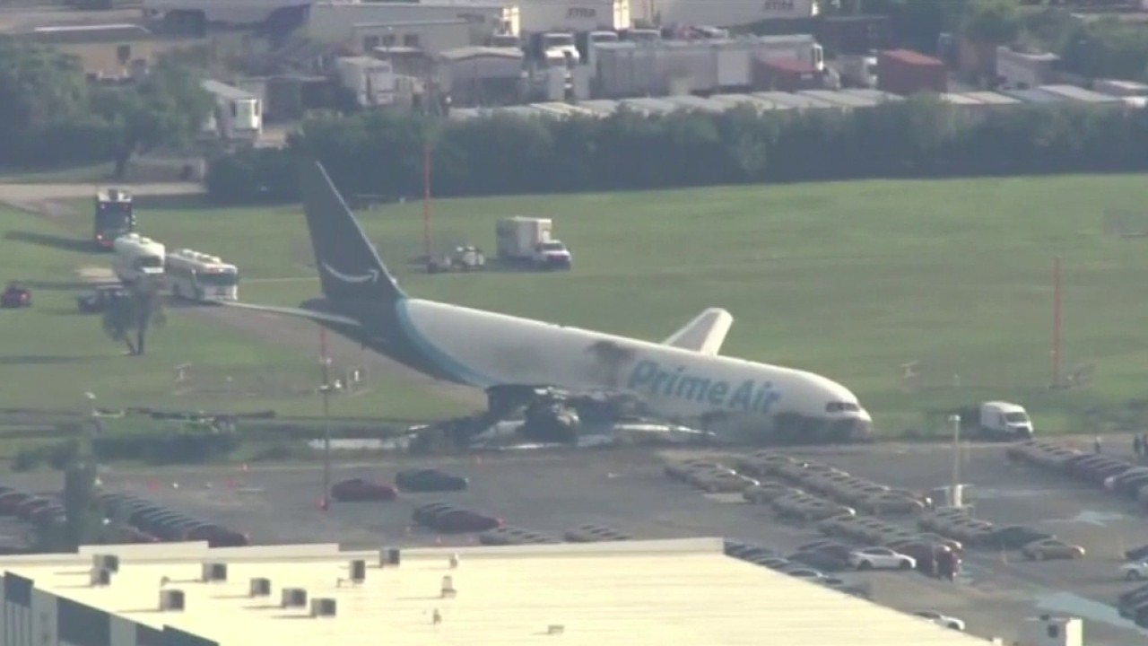 Amazon cargo jet crashes in Miami