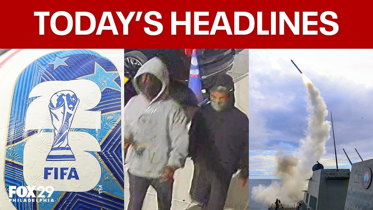 Suspects wanted in murder of Penn State student, World Cups kicks off Thursday, latest on Iran
