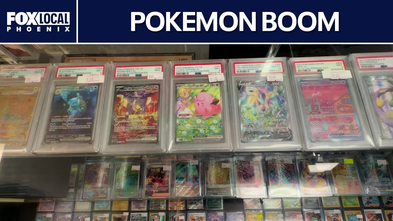 Pokemon card craze sparks boom in Arizona