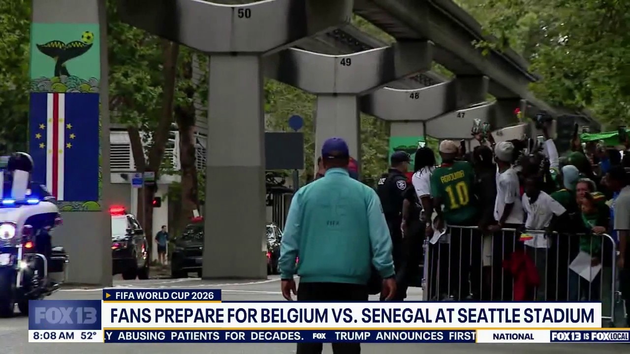 Belgium-Senegal fans prepare for knockout match at Seattle Stadium
