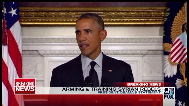 CR Douglas: Congress authorizes arming, training of anti-ISIL Syrian rebels