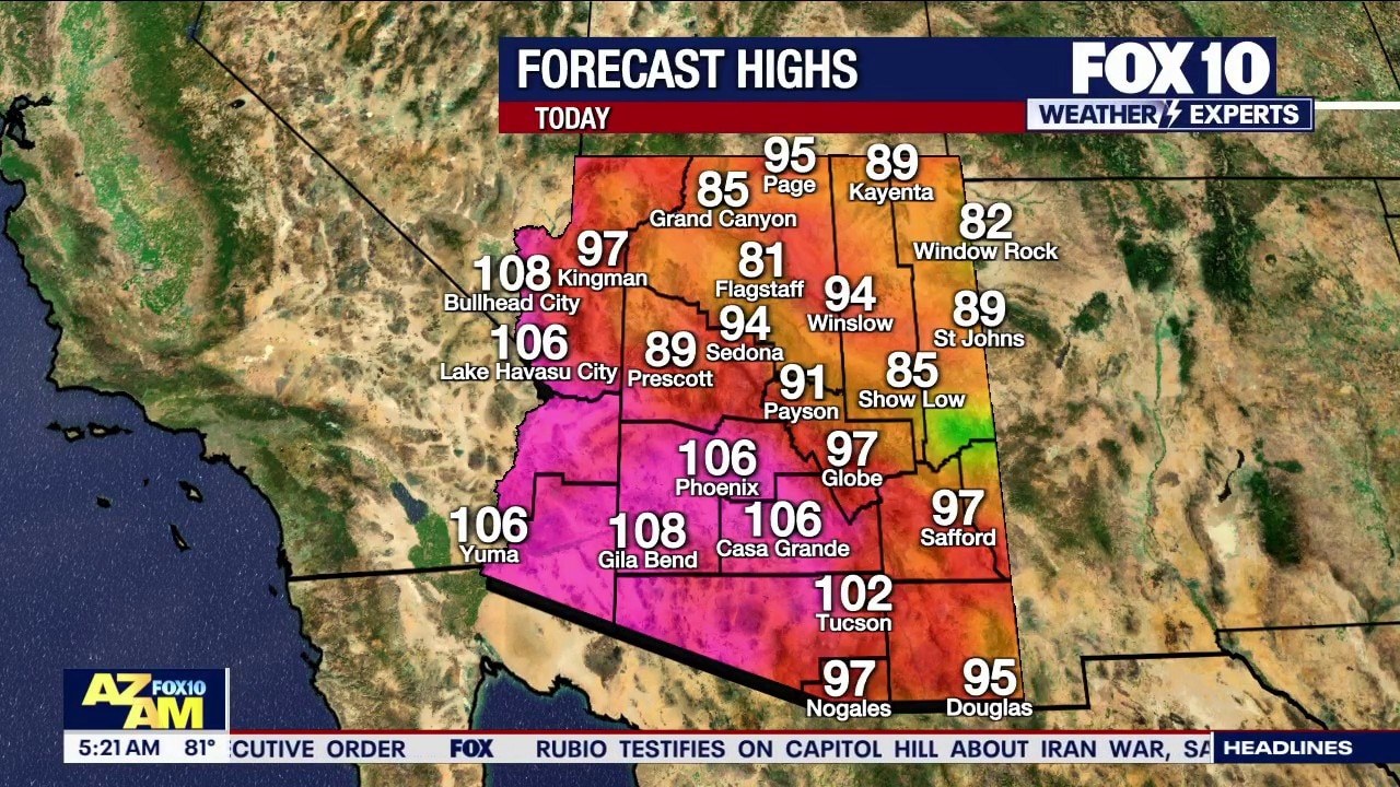 Morning Weather Forecast - 6/3/26