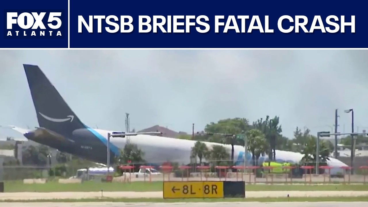NTSB updates probe into deadly Miami Amazon plane crash