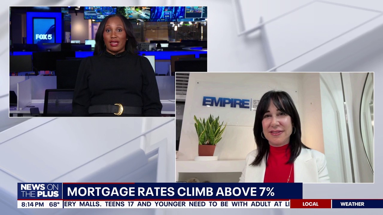 Mortgage rates climb above 7%