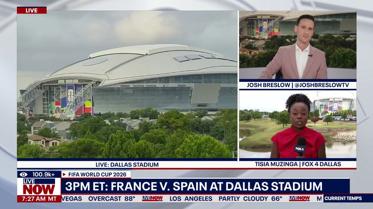 World Cup 2026: France v. Spain at Dallas Stadium