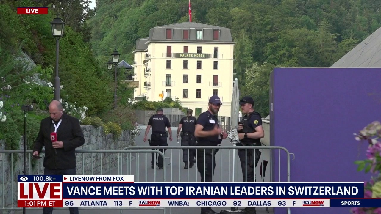 VP Vance meets with Iranian leaders in Switzerland