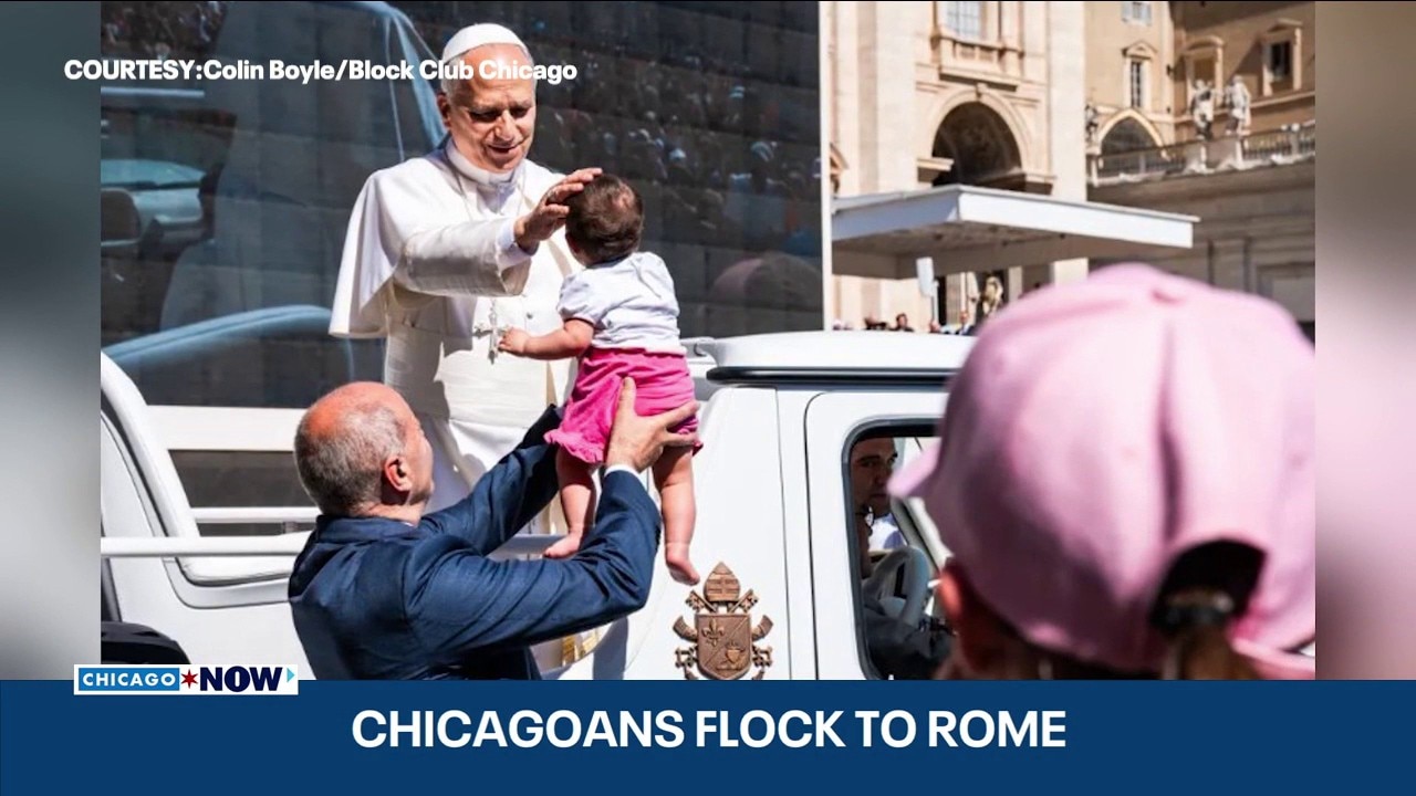 Mayor Brandon Johnson to present Pope Leo with Chicago-themed goodie bag | ChicagoNOW x Block Club